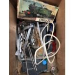 MISC WORKSHOP ODDMENTS, CABLE, PIPE TRACER A/F ETC. UPVC RESTORER AIR FIX OO PRAIRIE TANK KIT A/F