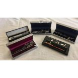 3 PAIRS OF BALL POINT & PENCIL SETS & 2 OTHERS FROM THE CELTIC LANDS COLLECTION