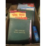 BOX OF VINTAGE HARDBACK CHILDREN'S BOOKS, BLACK BEAUTY, THE CORONATION BOOK, TEDDY TEAR ANNUAL &