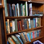 3 SHELVES OF HARDBACK & PAPERBACK BOOKS INCL; IAN RANKING,RUTH RENDALL & EXETER BY ALEXANDER JENKINS