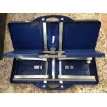 COMPACT FOLDING METAL & PLASTIC PICNIC TABLE & SEAT