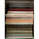 CRATE OF VINTAGE AUCTION CATALOGUES