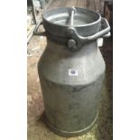 25 LTR ALUMINIUM CHURN WITH LATCH STYLE LID