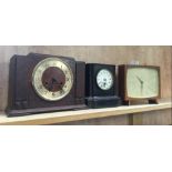 3 OLD CLOCKS A/F