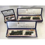 3 BOXED BACHMANN 'OO' GAUGE STEAM ENGINE SETS (BOX & NEVER BEEN USED)