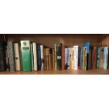 3 SHELVES OF MIXED PAPERBACK & HARDBACK BOOKS