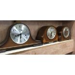 3 WESTMINSTER CHIME MANTLE CLOCKS, NOT KNOWN IF WORKING