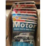 QTY OF VINTAGE MOTOR MAGAZINES