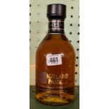 HIGHLAND PARK 12 YEAR OLD 75cl MALT SCOTCH WHISKY (NO BOX)