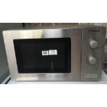 BOSCH STAINLESS STEEL MICROWAVE