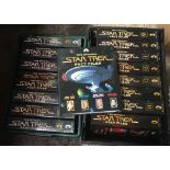 2 CARTONS OF THE OFFICIAL STAR TREK FACT FILES