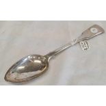 MALTESE DESSERT SPOON, 58g BY PACE 1852 MAITLAND PERIOD