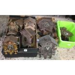 3 CARTONS OF CUCKOO CLOCKS SUITABLE FOR SPARE PARTS REPAIR