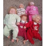 5 BOY DOLLS