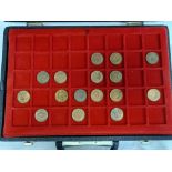 COIN CASE WITH SOME COINS