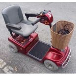 RED SHOP RIDER MOBILITY SCOOTER