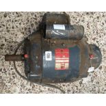 1 HORSE POWER ELECTRIC BROOKS MOTOR - NOT KNOWN IF WORKING