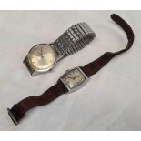 2 GENTS WRIST WATCHES, 1 RELIDE SPORTSMAN & 1 OTHER - 1 WORKING