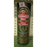 BOTTLE OF BUSH MILLS SINGLE MALT WHISKY 12 YEAR OLD, 75cl WITH BOX