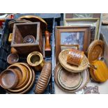 2 CARTONS OF MIXED TREEN & F/G PICTURES