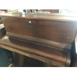 A CORONET MODEL UPRIGHT PIANO BY BOYD OF LONDON