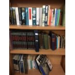 2½ SHELVES OF MANLY HARDBACK BOOKS INCL; TIME LIFE 3RD REICH SERIES