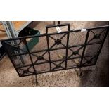 WROUGHT IRON FIRE GUARD