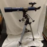 SKYLUX REFRACTOR TELESCOPE ON TRIPOD - NOT KNOWN IF COMPLETE