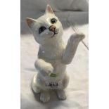 WHITE BESWICK CAT NO. 1883