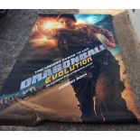 4 LARGE DRAGON BALL EVOLUTION FILM ADVERTISING POSTERS BY FOX BROTHERS