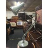 PALE GREEN ANGLE POISE LAMP