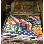 CARTON OF VINTAGE 2000 AD MONTHLY MAGAZINES