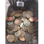 TUB OF IRISH PENNIES ETC