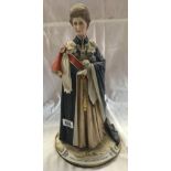 CAPO DE MONTE FIGURINE STAMPED 'B' MEILI, OF HER MAJESTY THE QUEEN