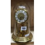 BRASS COLOURED KUNDO TORSION CLOCK