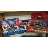 HORNBY (AIR FIX) (MODEL KIT) TIGER TANK, HORNBY (AIR FIX) (MODEL KIT) FOCKE - WULF 190A - B,