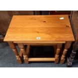 PINE NEST OF 2 TABLES