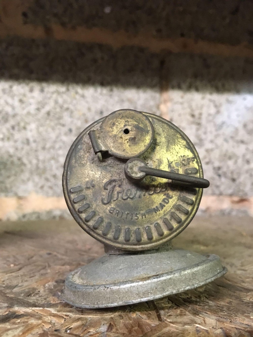 FRENCH PIGEON LAMP & SMALL A/F CARBIDE LIGHT - Image 2 of 3