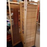 3 FOLD LOUVERED ROOM DIVIDER