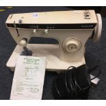 CARTON WITH SINGER ZIG ZAG SEWING MACHINE MODEL 247