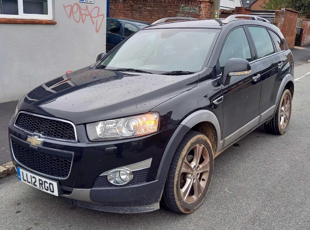 CHEVROLET CAPTIVA LTZ VCDI AUTO ESTATE, DIESEL, 2231CC, MILEAGE 86629, REG LL12 RGO, 7 SEATS, COLOUR - Image 4 of 7