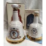 75cl BOTTLE OF BELLS WHISKY COMMEMORATING THE 60TH BIRTHDAY OF QUEEN ELIZABETH II & 50cl BOTTLE OF