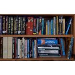 2 SHELVES OF HARDBACK BOOKS, COOKERY, GARDENING ETC