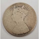 VICTORIAN GOTHIC SILVER FLORIN