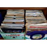 LARGE COLLECTION OF DJ'S 45 RPM RECORDS,FROM 60'S 70'S & 80'S (400 - 500 APPROX)