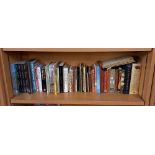 SHELF OF BOOKS ON DARTMOOR ETC