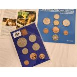 TWO UNCIRCULATED COIN SETS 1977/83