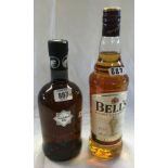 CLEAN R LOW ALCOHOL 1.2%, 70cl RUM, BELLS WHISKY 70cl