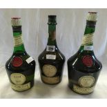 3 BOTTLES OF BENEDICTINE