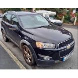 CHEVROLET CAPTIVA LTZ VCDI AUTO ESTATE, DIESEL, 2231CC, MILEAGE 86629, REG LL12 RGO, 7 SEATS, COLOUR